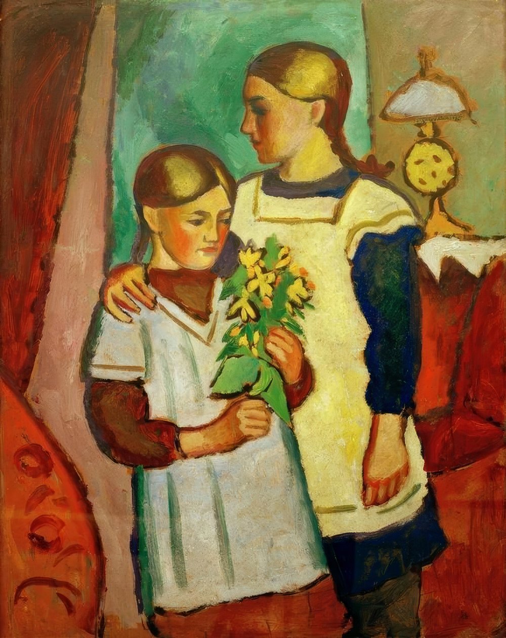Két nővér alkotó: August Macke