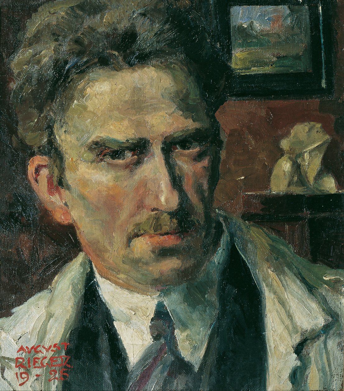 Önarckép alkotó: August Rieger
