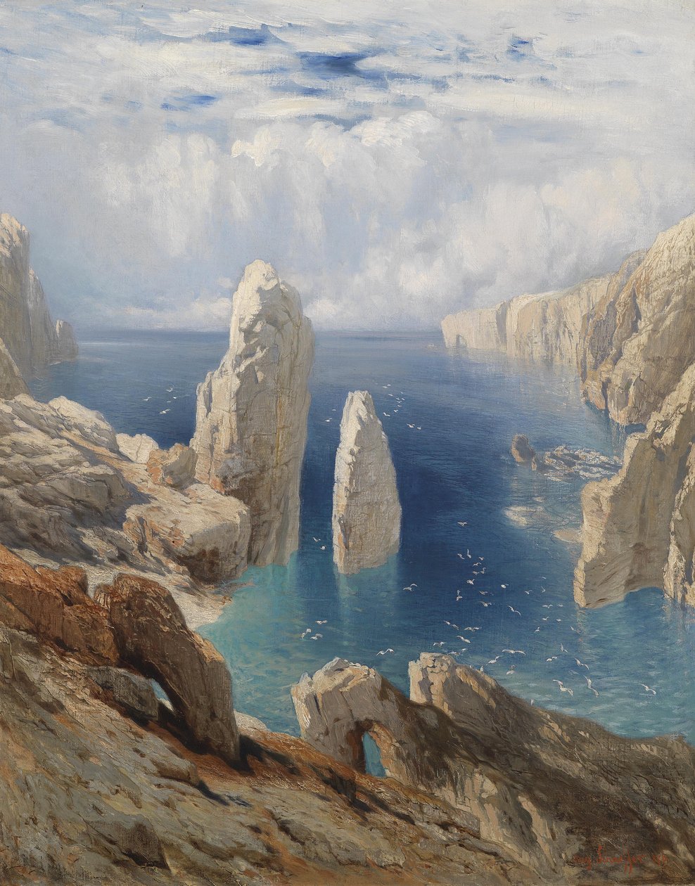 Cliffs alkotó: August Schaeffer von Wienwald
