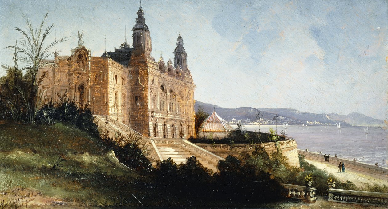 Monte Carlo kaszinója, alkotó: August Siegen