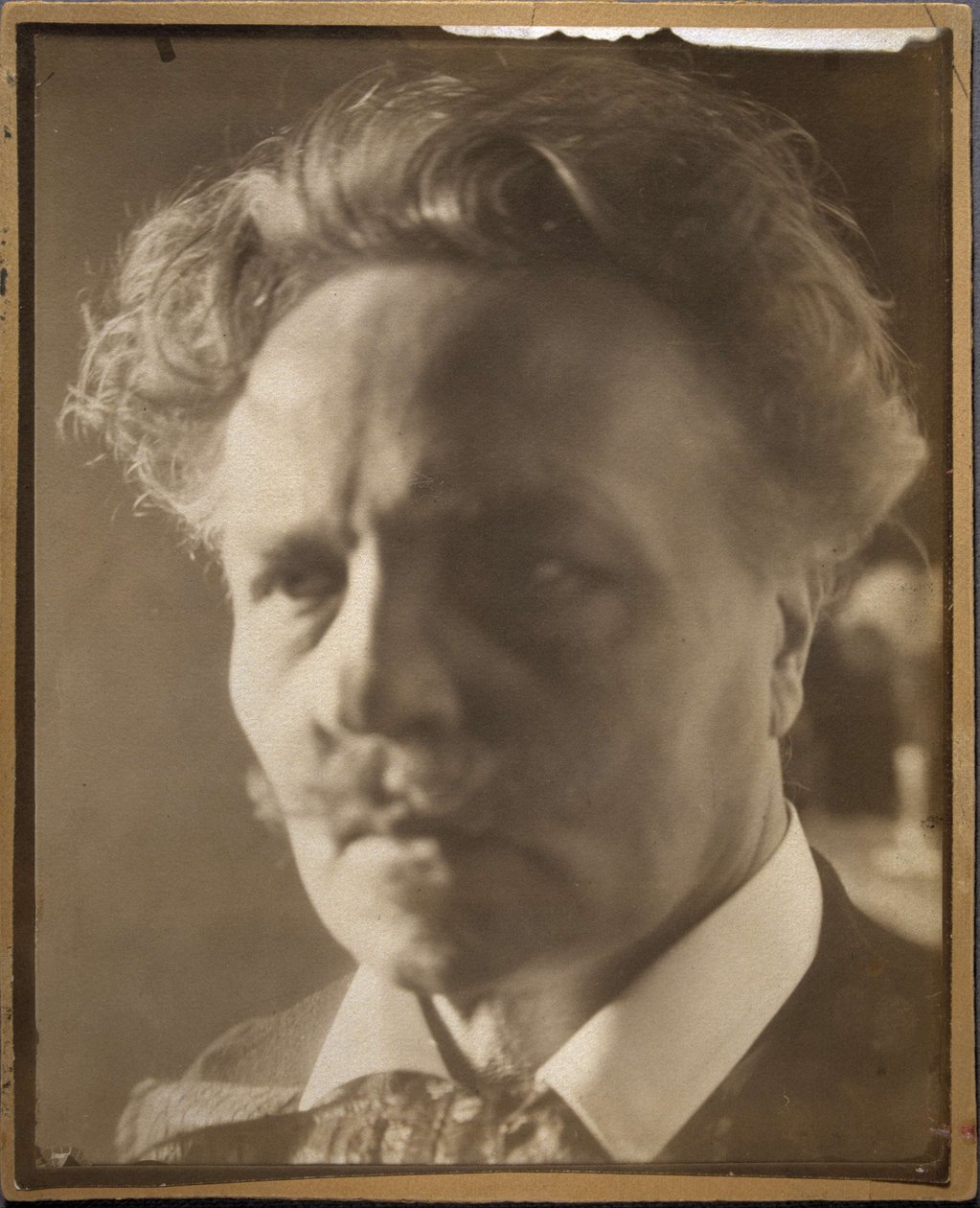 August Strindberg önarcképe alkotó: August Strindberg