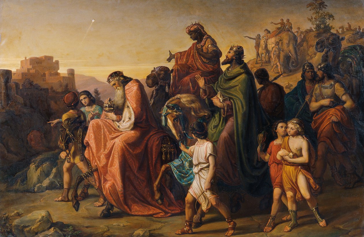 Háromkirályi körmenet alkotó: August Wörndle