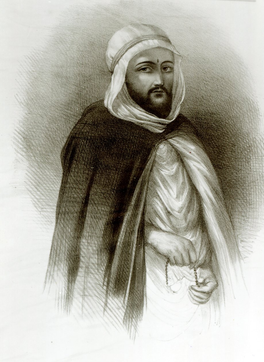 F Abdul Qadir portréja alkotó: Auguste Bry