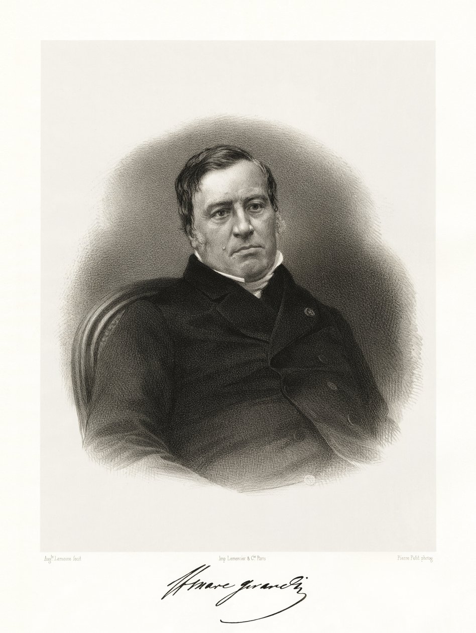 Saint-Marc Girardin, 1865-66 alkotó: Auguste Charles Lemoine