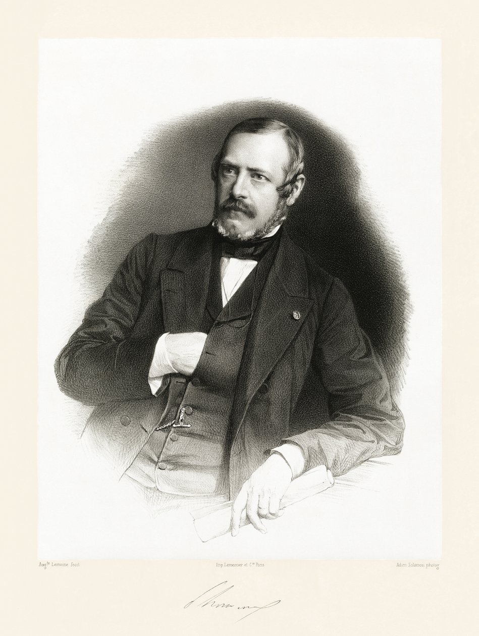 Édouard Antoine de Thouvenel, 1865-66 alkotó: Auguste Charles Lemoine