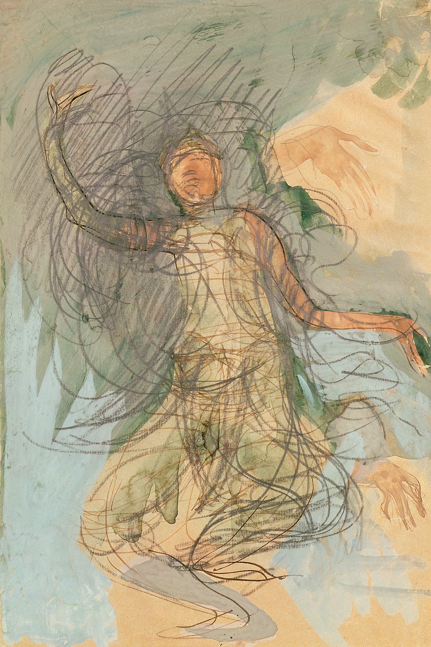 Kambodzsai táncos alkotó: Auguste Rodin
