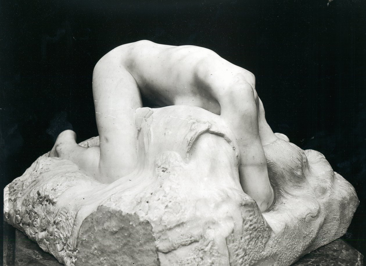 Danaid (márvány) (lásd még: 83647) alkotó: Auguste Rodin