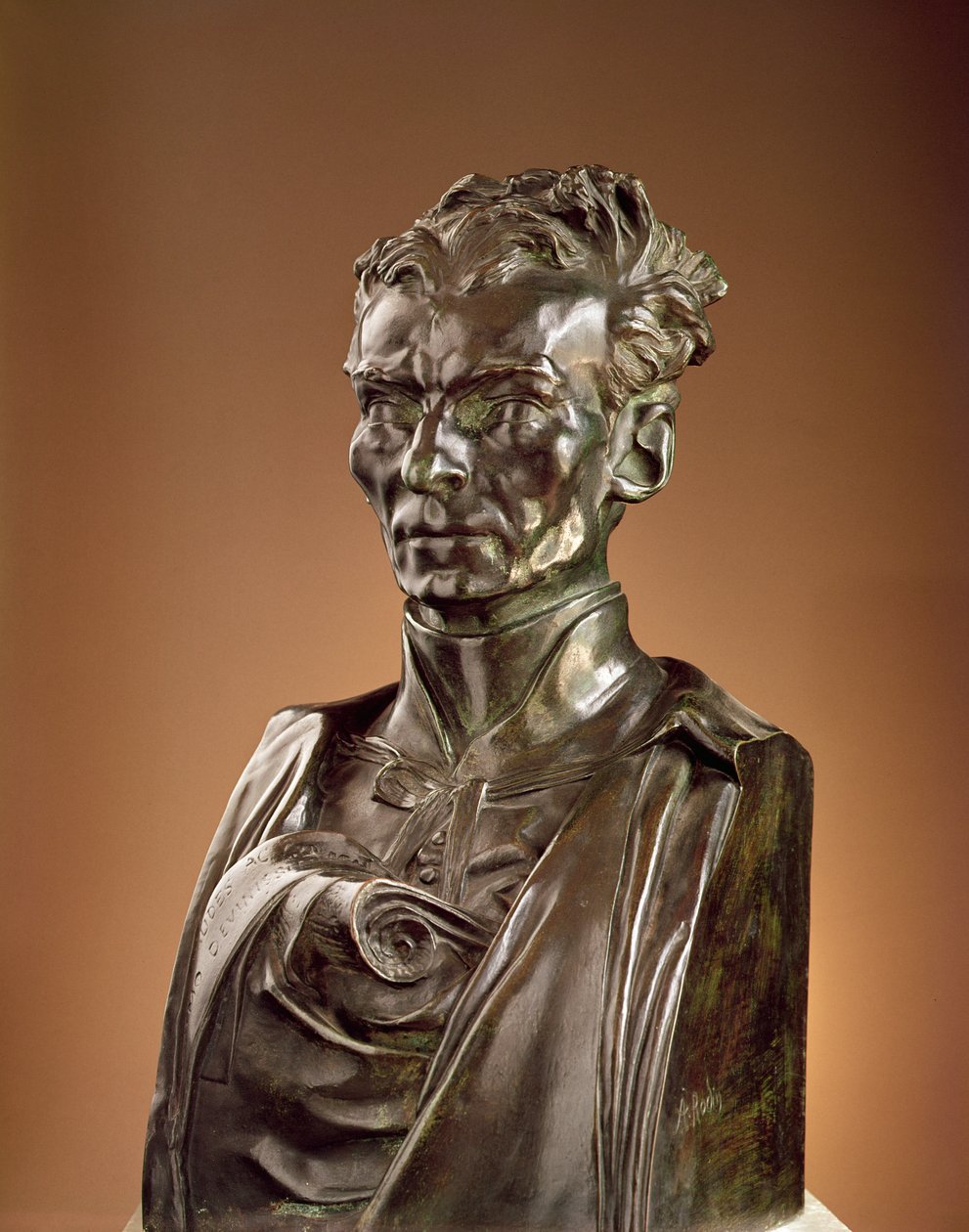 Eymard atya, 1963 (bronz) alkotó: Auguste Rodin