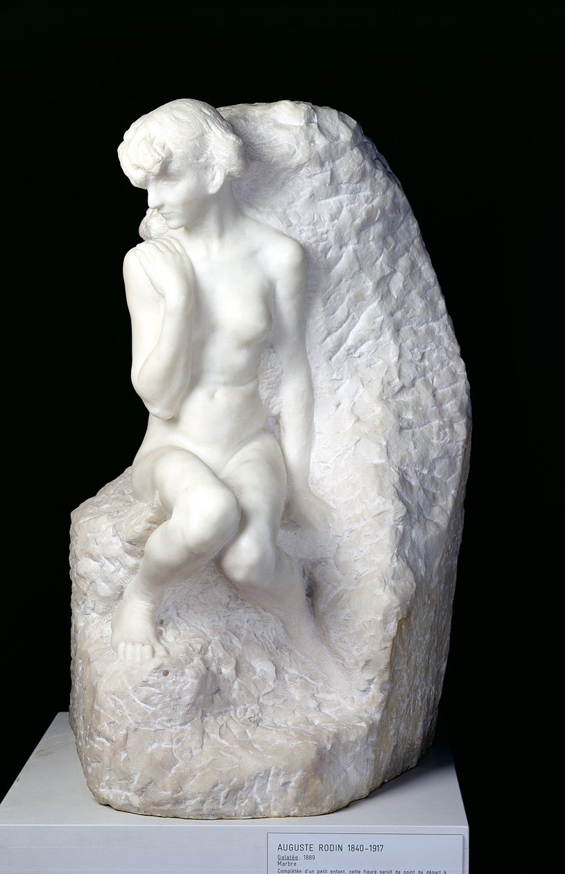 Galatea, 1889 (márvány) alkotó: Auguste Rodin