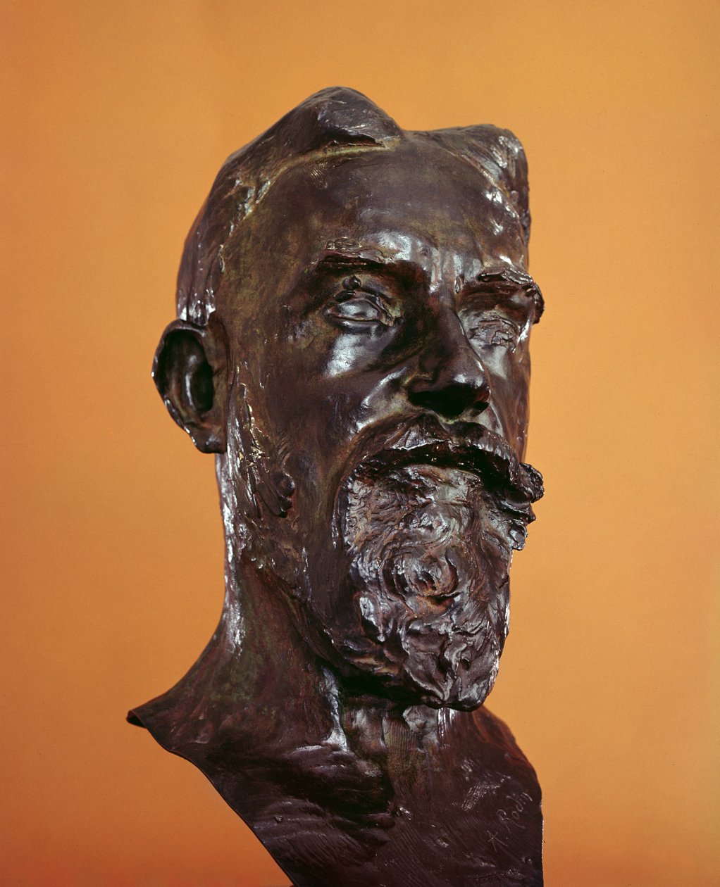 George Bernard Shaw, 1906 (bronz) alkotó: Auguste Rodin