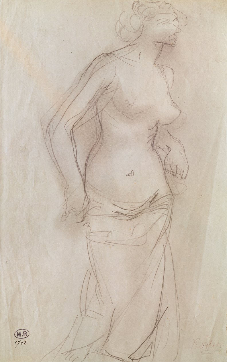 Meztelen alkotó: Auguste Rodin