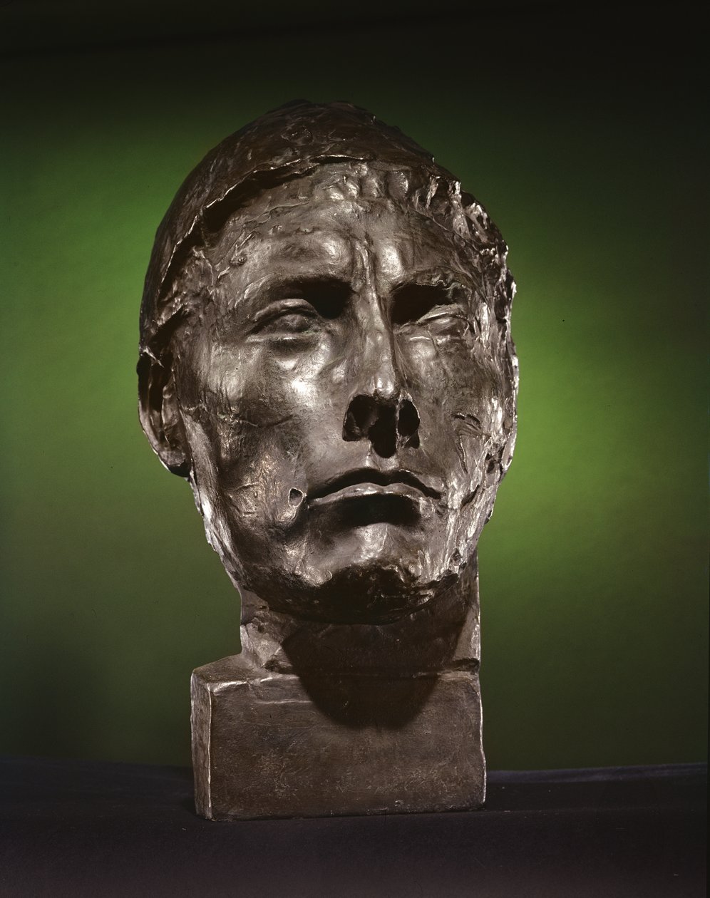 XV. Benedek pápa, 1915 (bronz) alkotó: Auguste Rodin