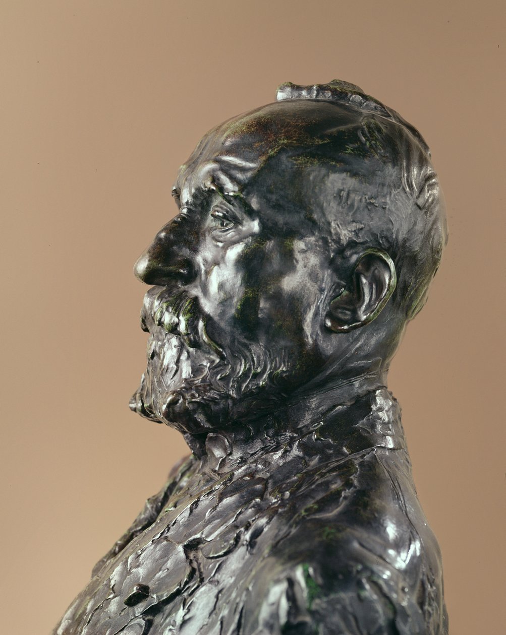 Puvis de Chavannes, 1891 (bronz) alkotó: Auguste Rodin