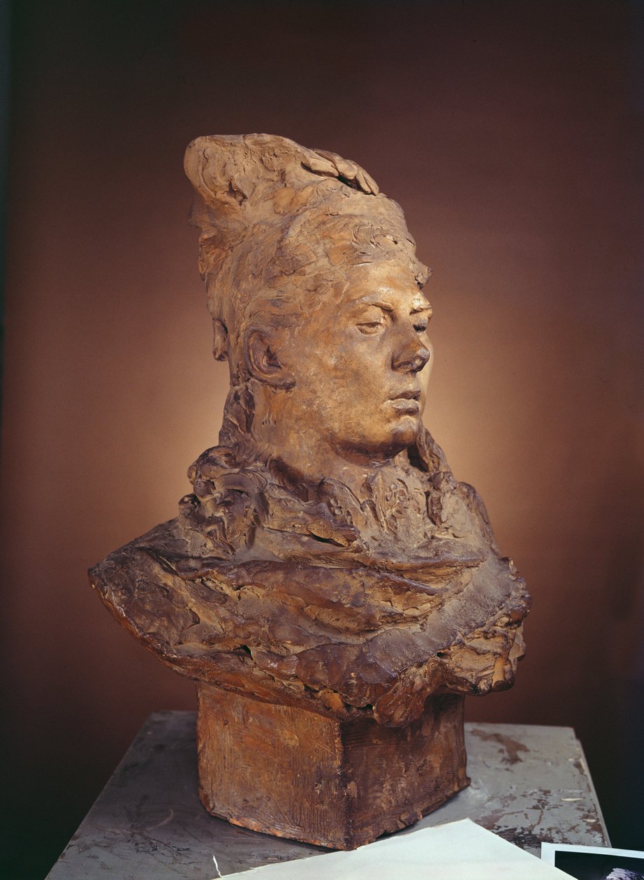 Rózsa (gipsz) alkotó: Auguste Rodin