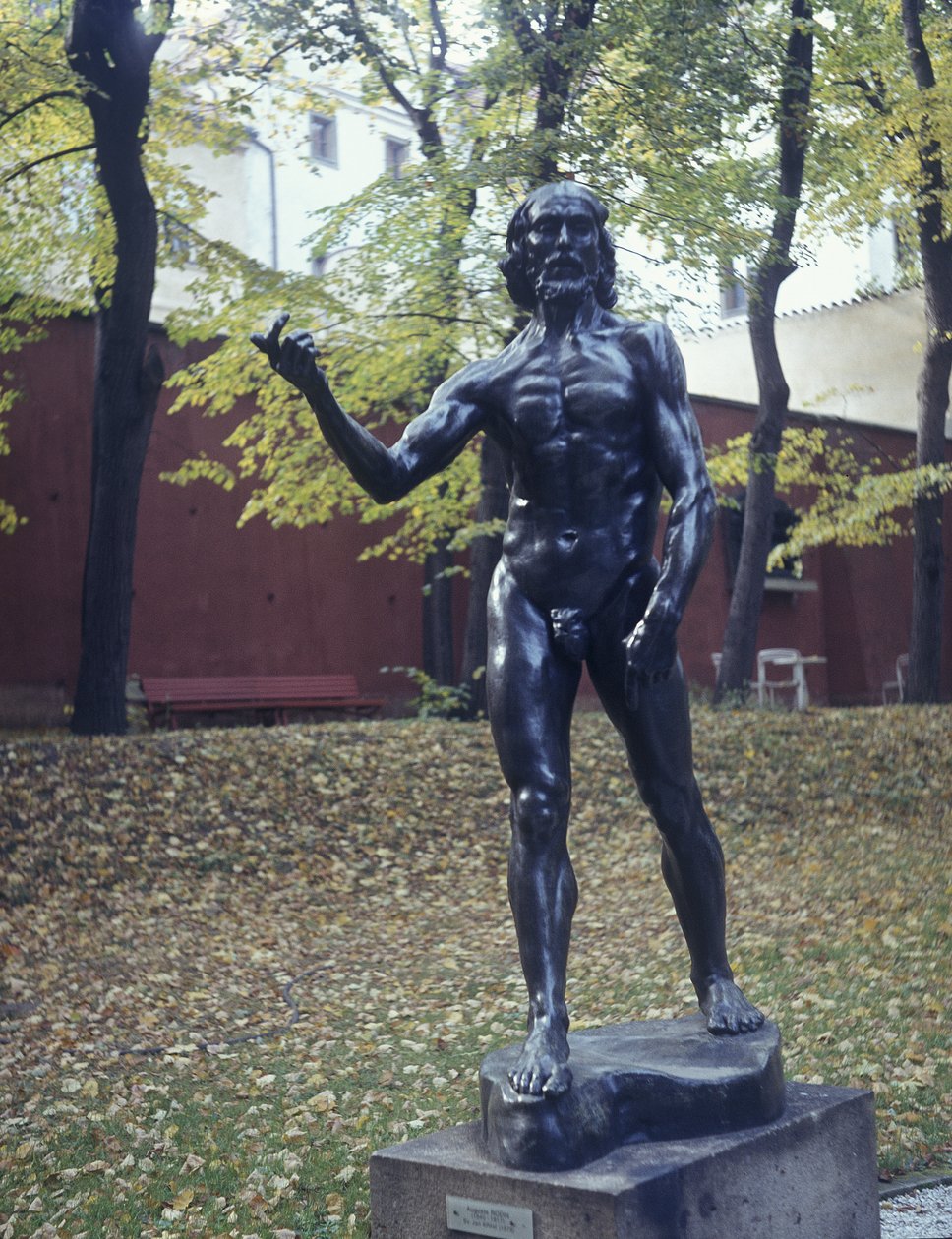 Keresztelő Szent János, 1878 (bronz) alkotó: Auguste Rodin