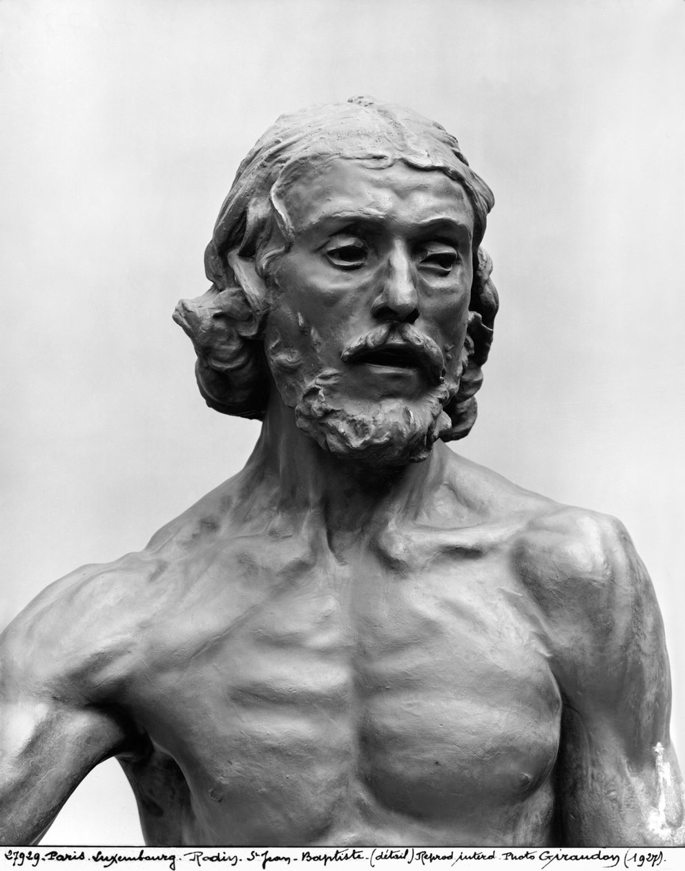 Keresztelő Szent János, 1878-80 (részlet) (lásd még: 279787) (bronz) alkotó: Auguste Rodin