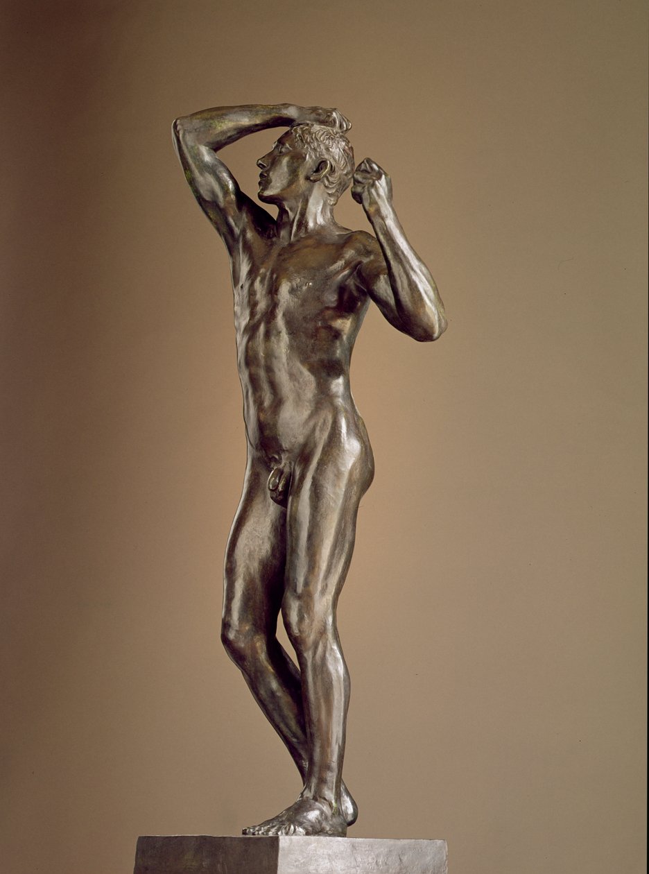 A bronzkor, 1876-77 (bronz) alkotó: Auguste Rodin