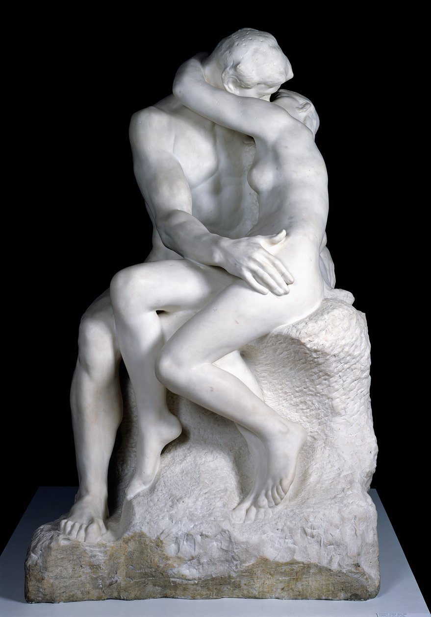A csók, 1888-98 (márvány) (lásd még: 190950) alkotó: Auguste Rodin