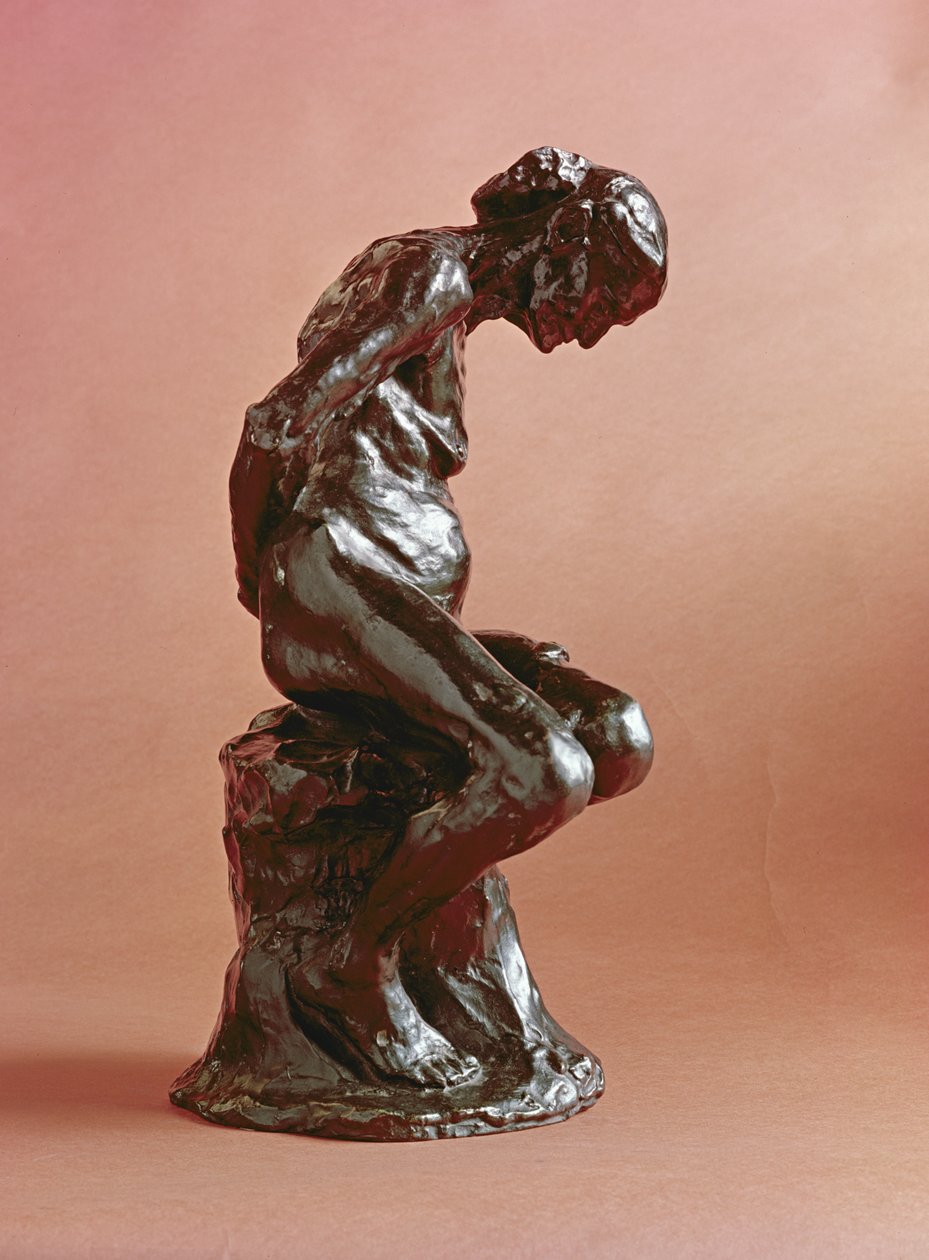 Az öreg udvarhölgy, 1885 (bronz) alkotó: Auguste Rodin