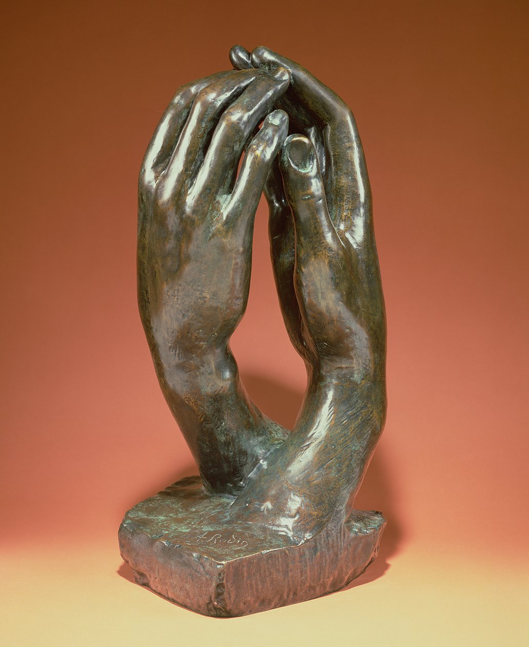A titok, 1910 körül (bronz) (lásd még: 167161) alkotó: Auguste Rodin