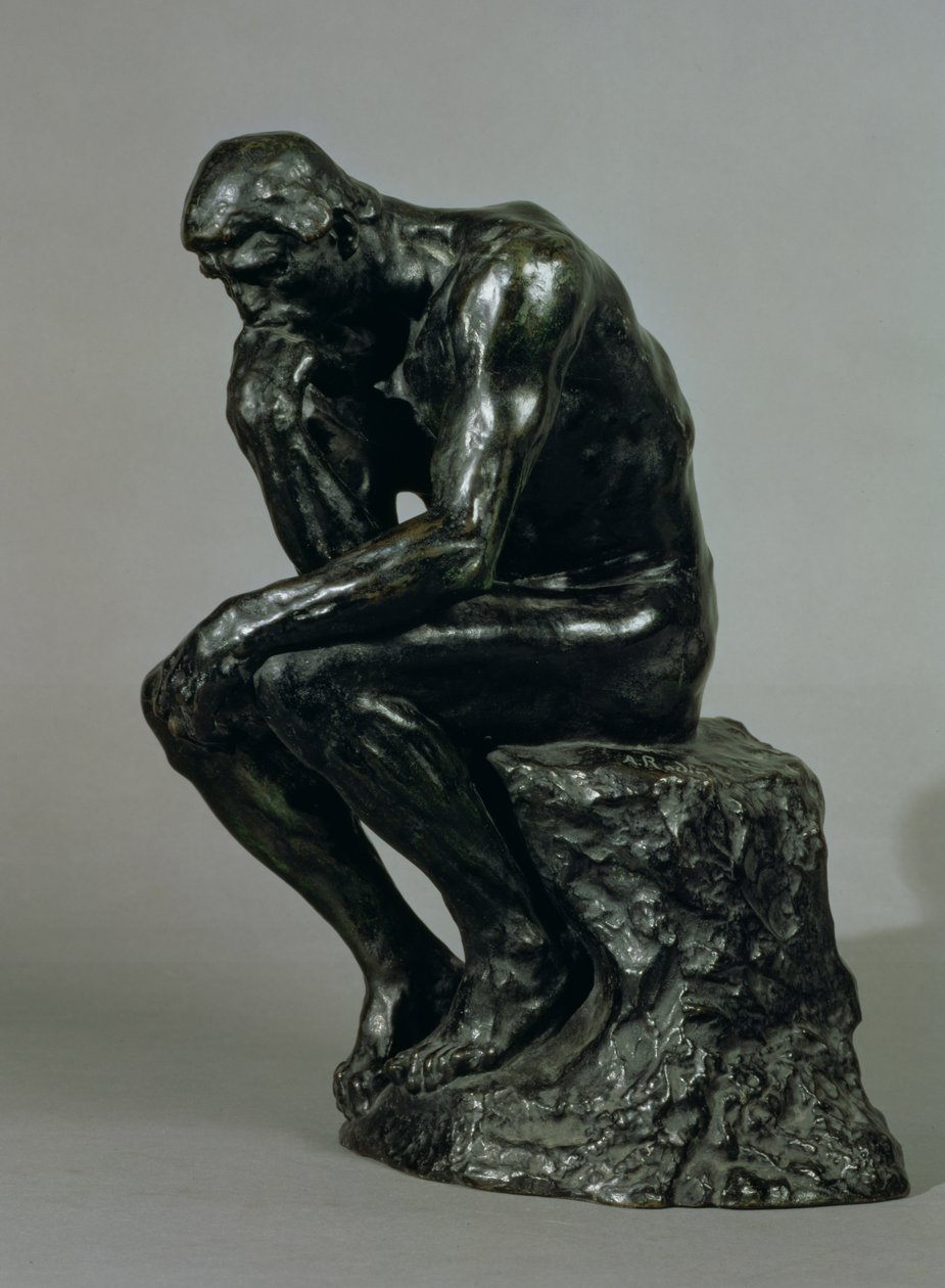 A gondolkodó (bronz) alkotó: Auguste Rodin