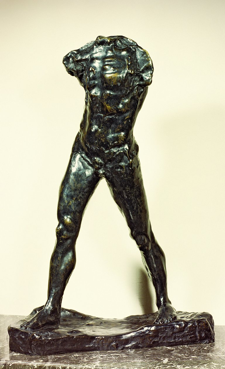 A sétáló ember, 1877 (bronz) alkotó: Auguste Rodin