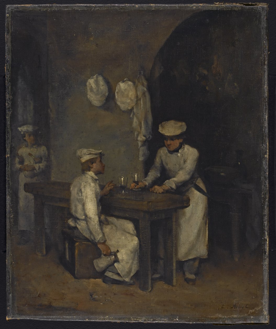 A szakácsok alkotó: Auguste Theodule Ribot