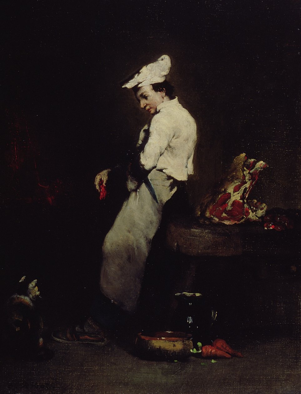 A fiatal szakács alkotó: Auguste Theodule Ribot