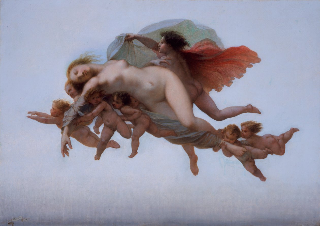 Psyche, 1856 alkotó: Auguste Barthelemy Glaize