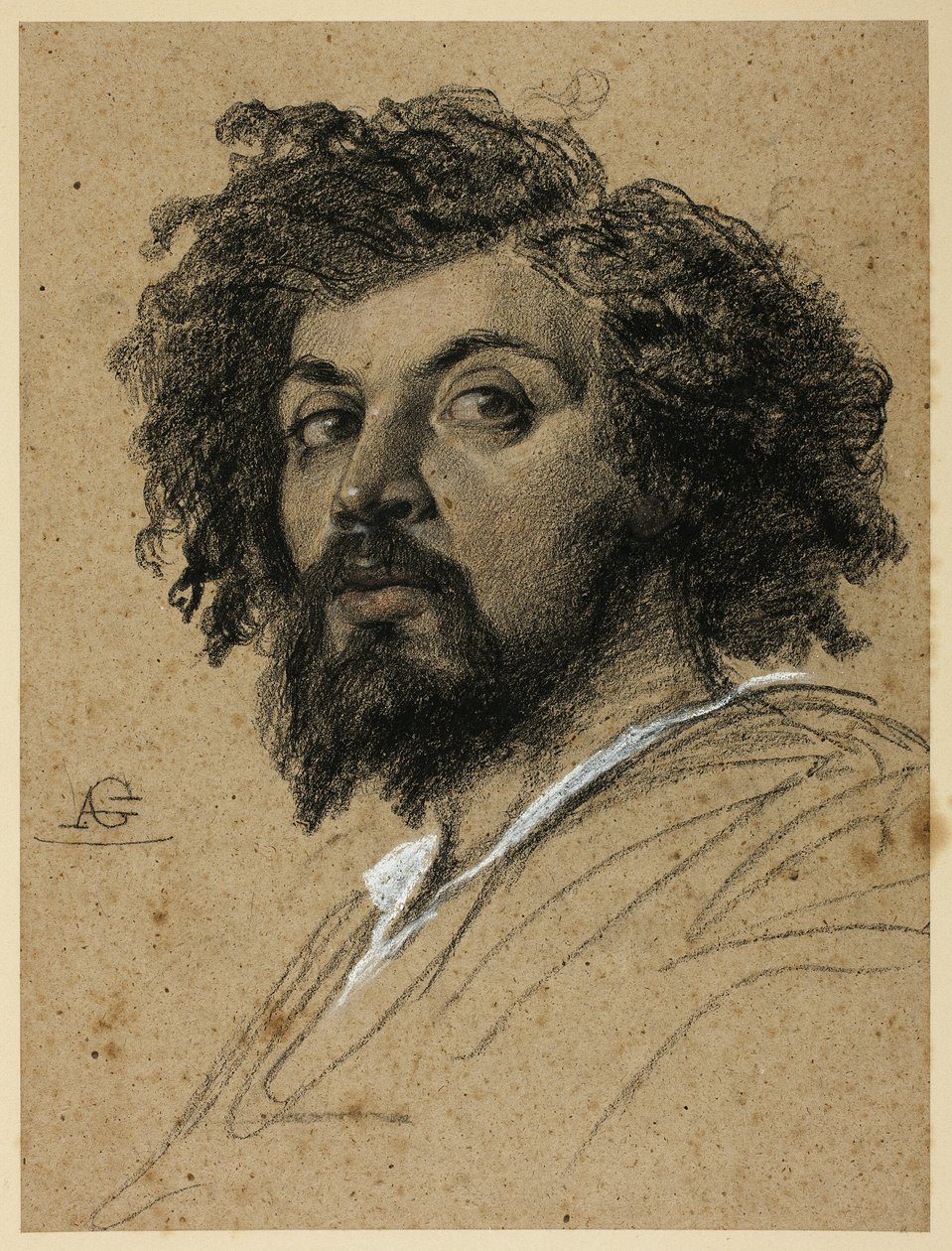 Önarckép alkotó: Auguste Barthelemy Glaize