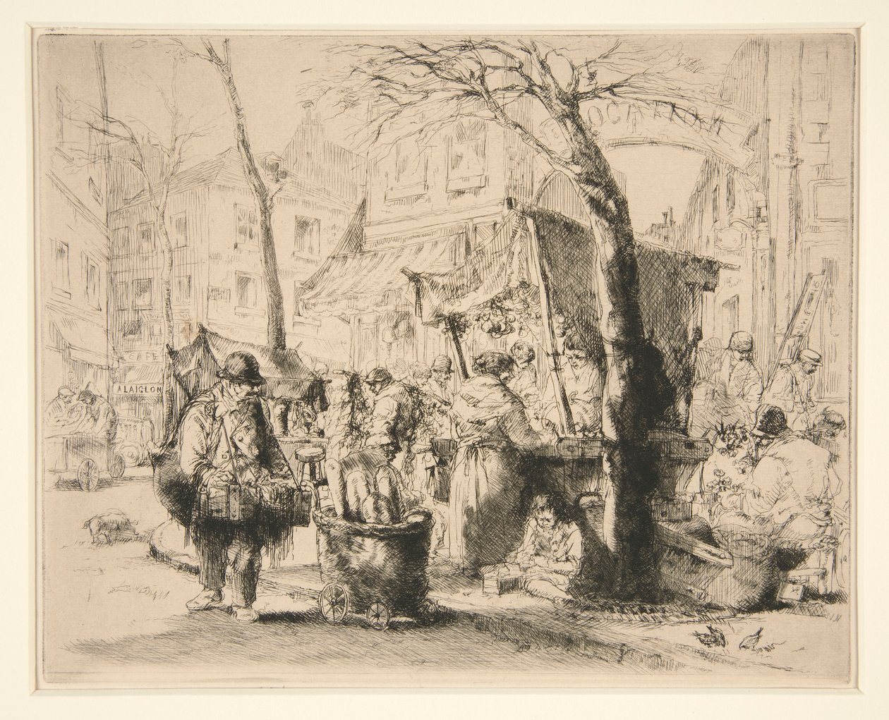 Avenue Clichy alkotó: Auguste Brouet