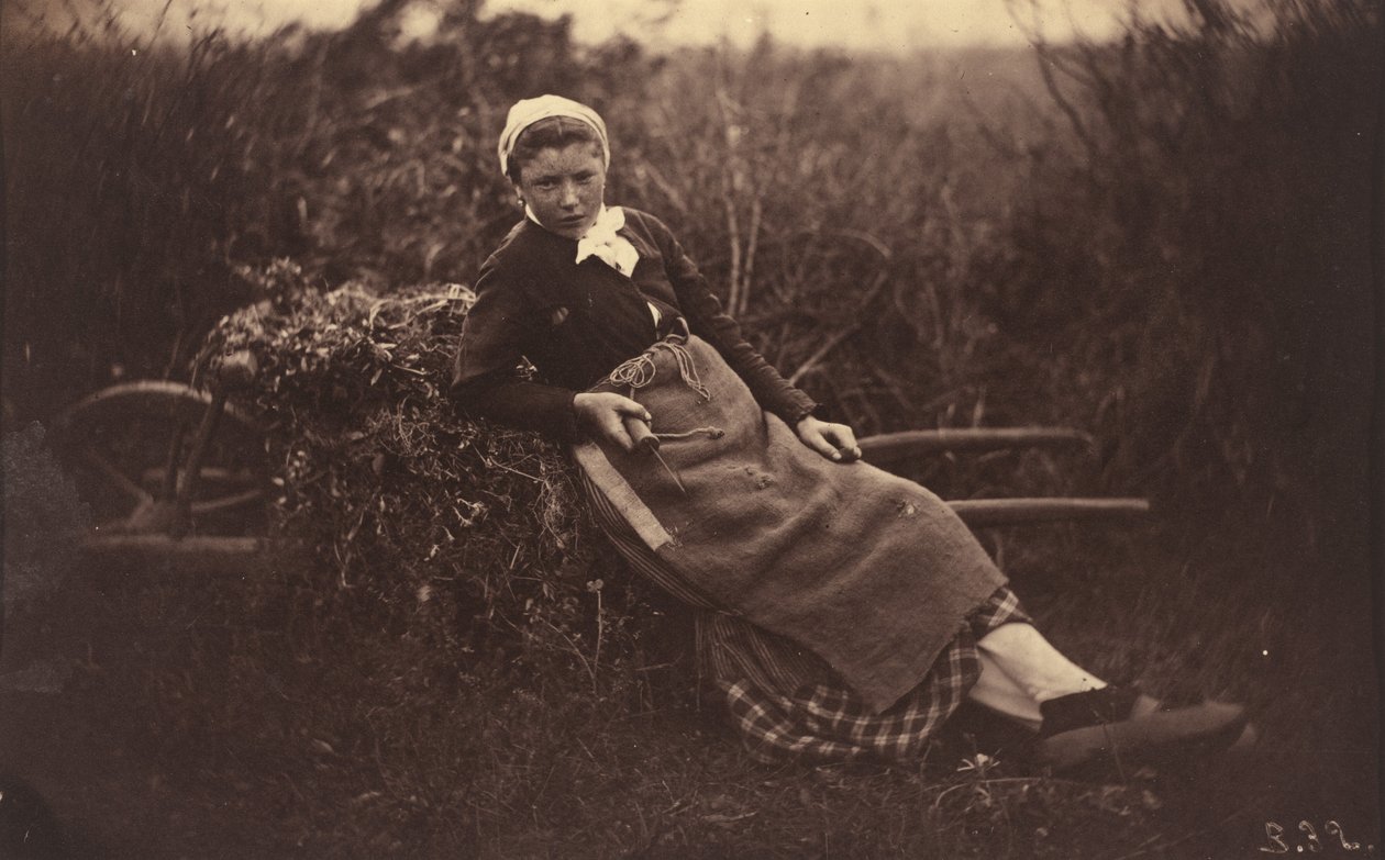 Paraszt, c. 1870. alkotó: Auguste Giraudon