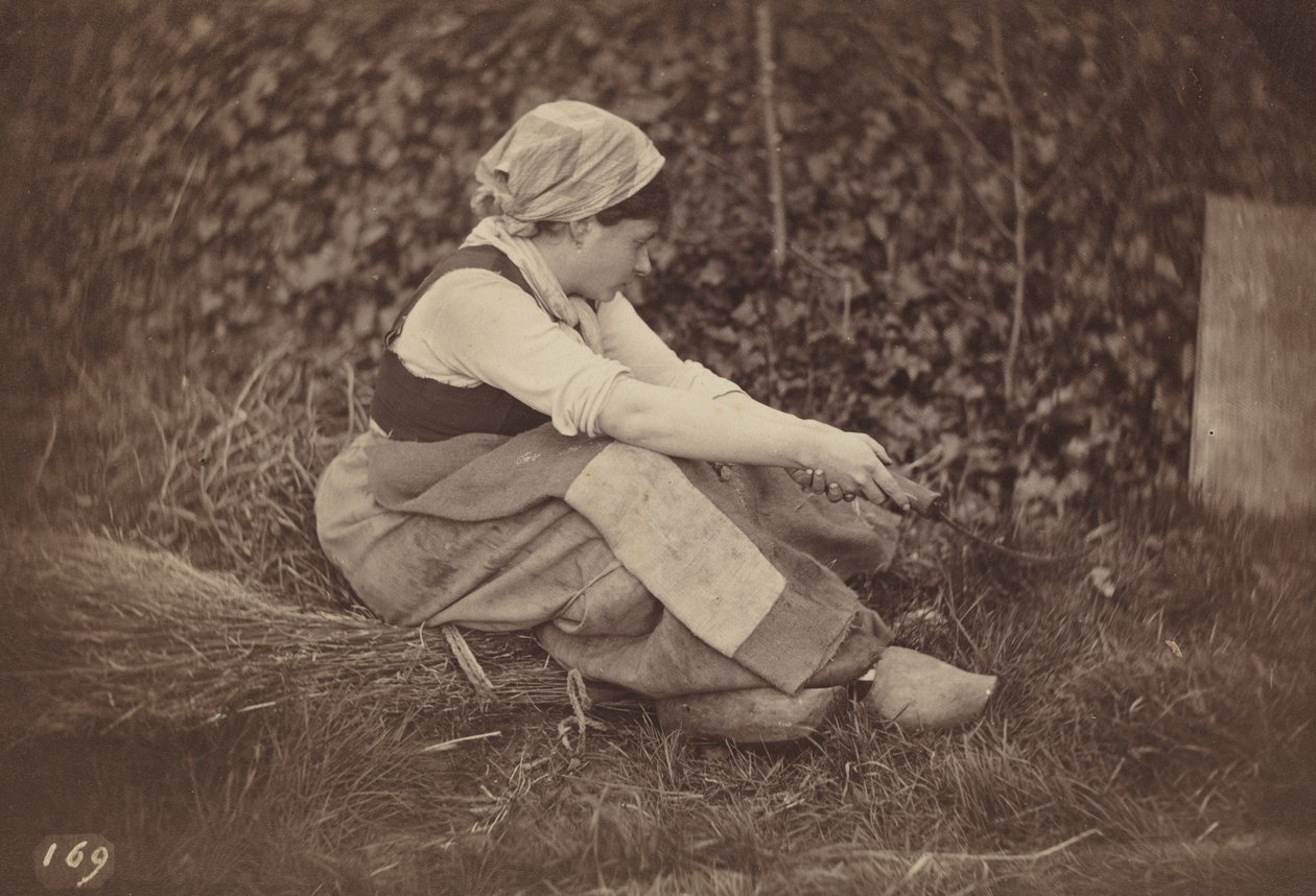 Paraszt,c. 1870 (fotó) alkotó: Auguste Giraudon
