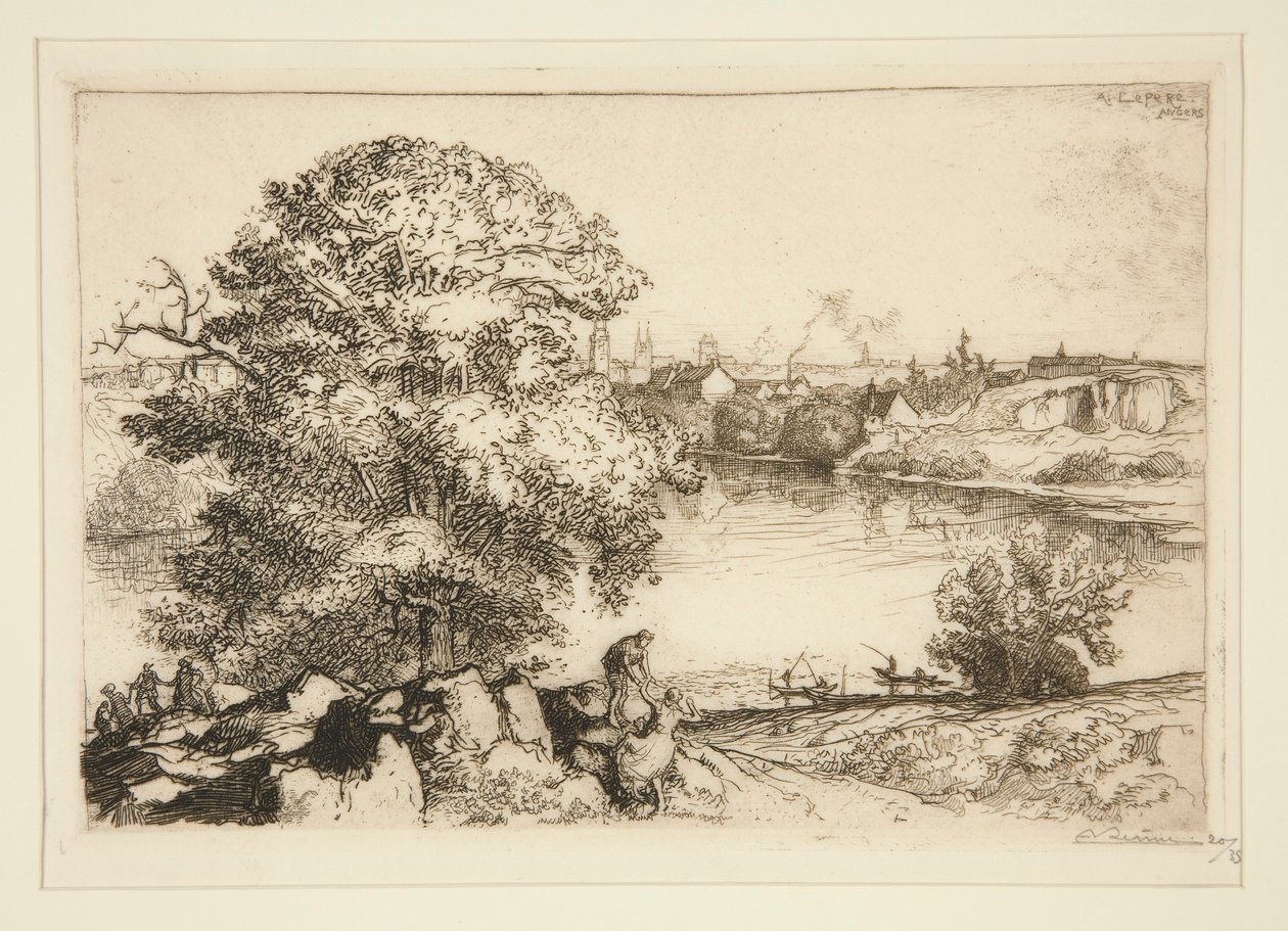 Angers, a alkotó: Auguste Lepere