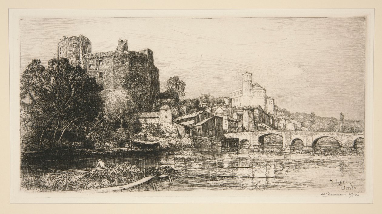 Clisson (Loire Maritime) alkotó: Auguste Lepere