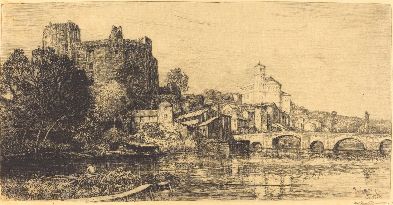 Clisson (Alsó-Loire) alkotó: Auguste Lepere