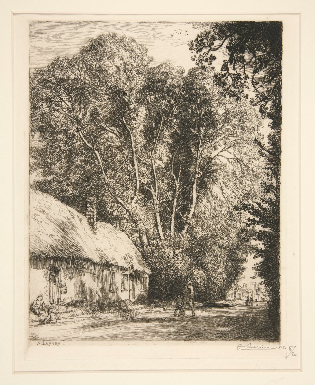 Le Bout Genet (Cvec?sur-le-Grand) alkotó: Auguste Lepere