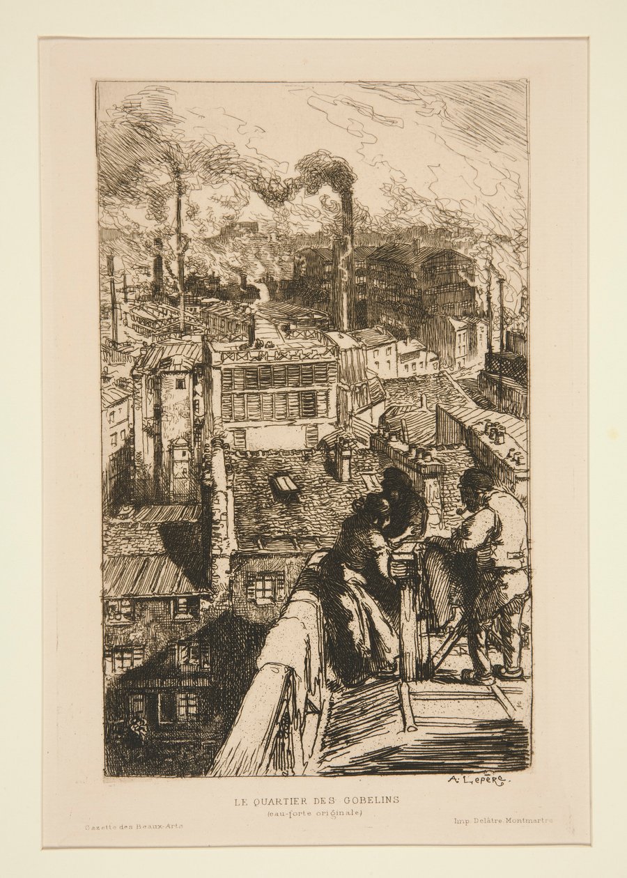 A Gobelins kerület (The Goblin alkotó: Auguste Lepere