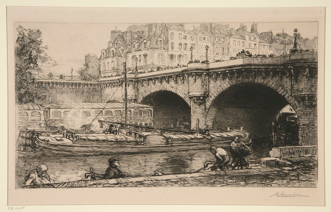 Pont Neuf alkotó: Auguste Lepere