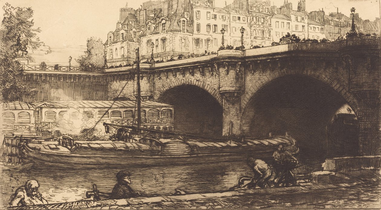 Új híd, 1901. alkotó: Auguste Lepere