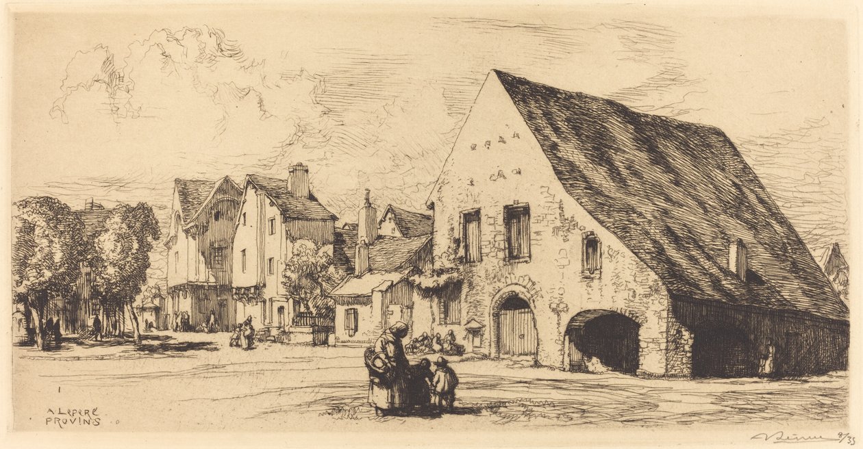 Provins (Seine et Marne) alkotó: Auguste Lepere