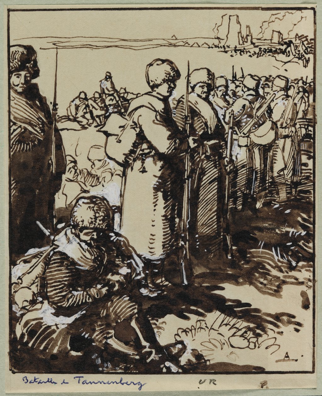 Tannenbergi csata alkotó: Auguste Louis Lepère