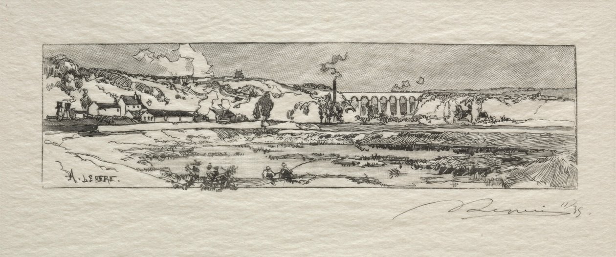 Issy les Moulineaux tava. alkotó: Auguste Louis Lepère