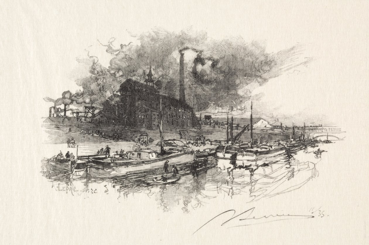 Fehérítő alkotó: Auguste Louis Lepère