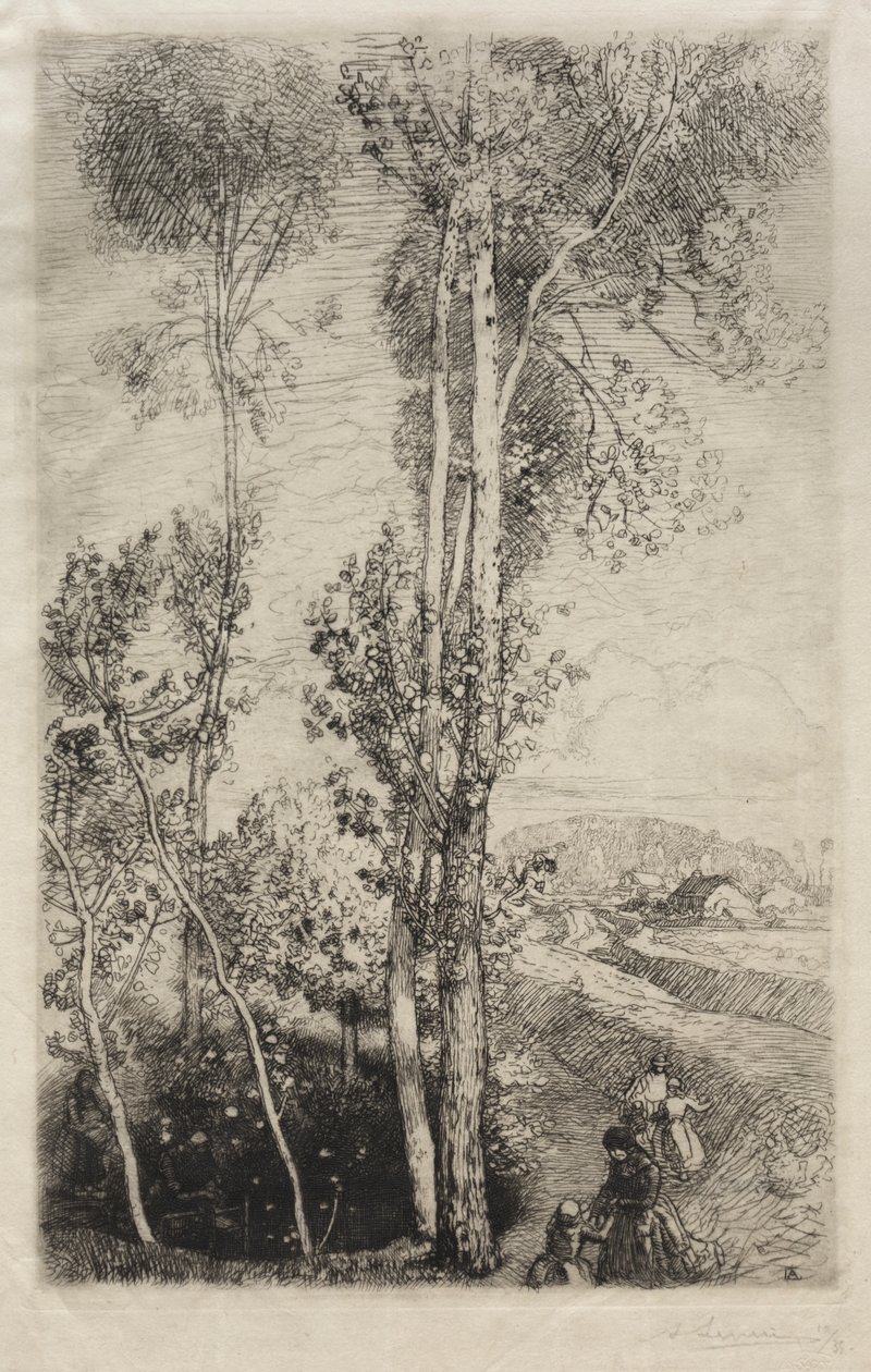 La Petite Mare alkotó: Auguste Louis Lepère