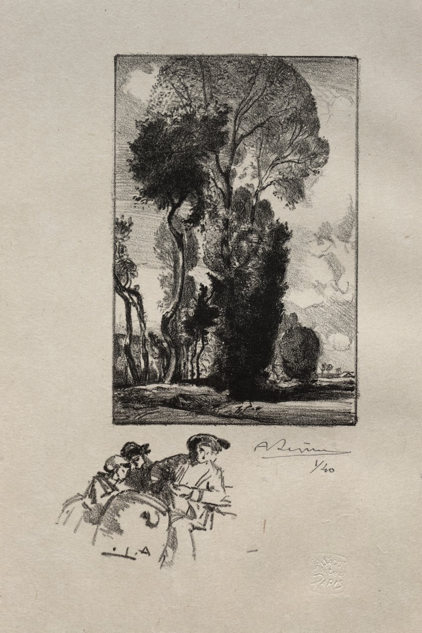 A Bocage alkotó: Auguste Louis Lepère