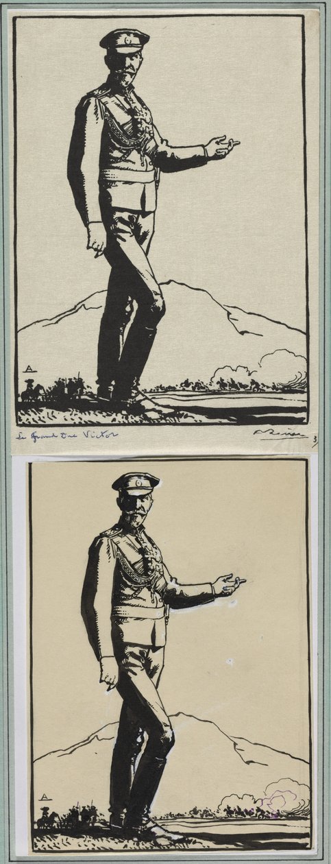 Viktor nagyherceg, 1914. alkotó: Auguste Louis Lepère