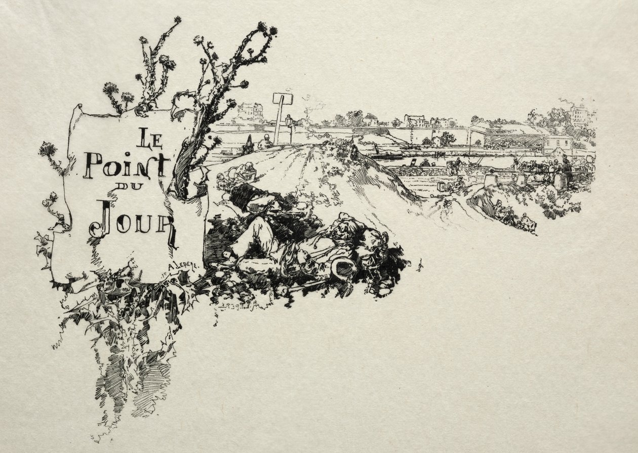 Napi pont alkotó: Auguste Louis Lepère
