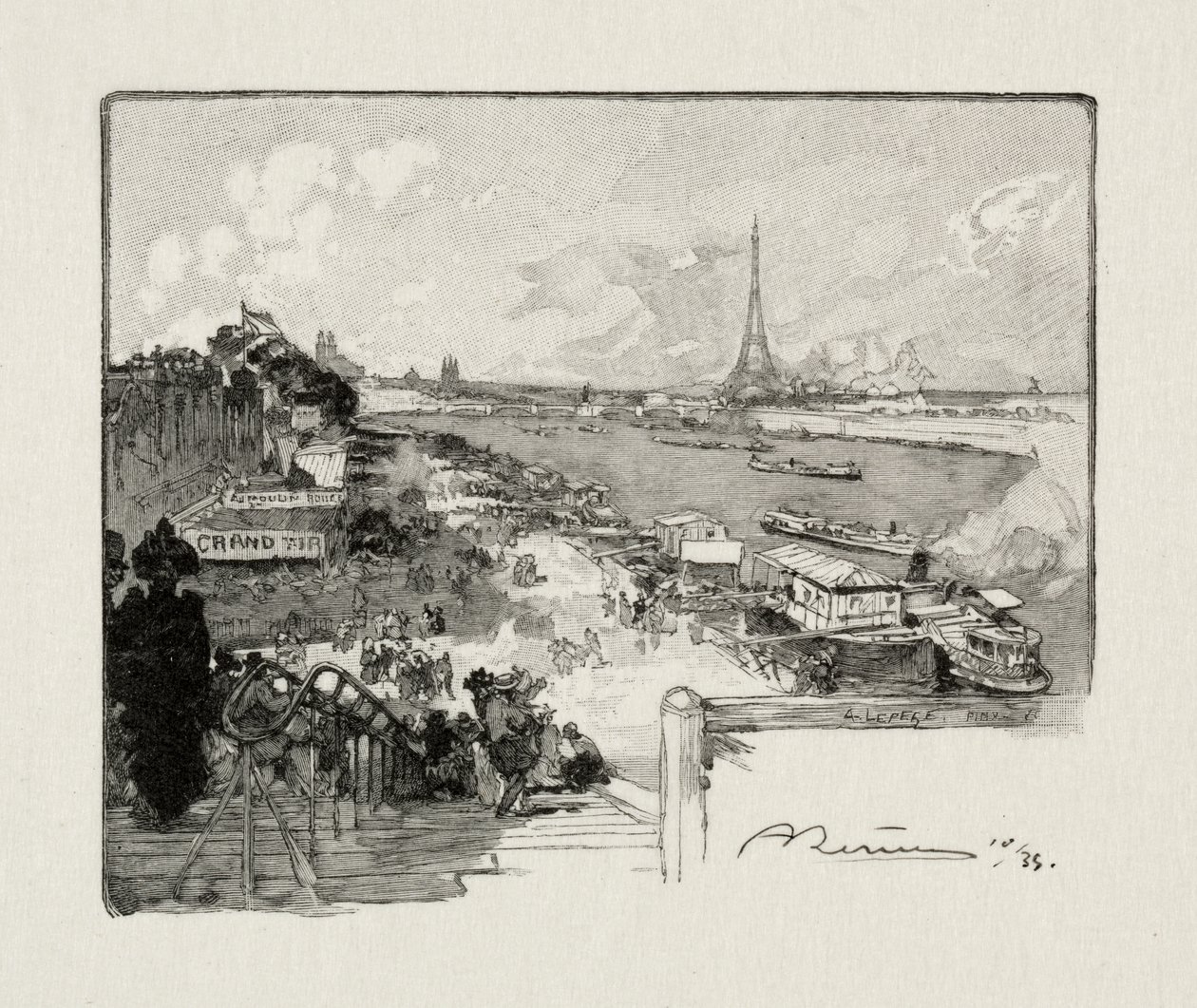 Napi pont alkotó: Auguste Louis Lepère