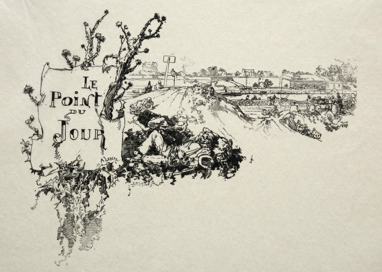 Napi pont. alkotó: Auguste Louis Lepère
